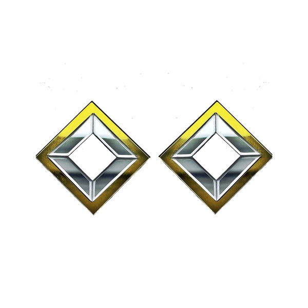 Square L L Earrings