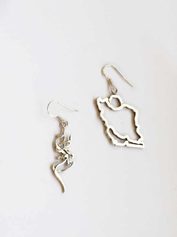 Irandokht Silver Earrings