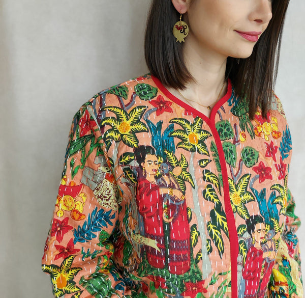 Reversible Orange Blossom Jacket