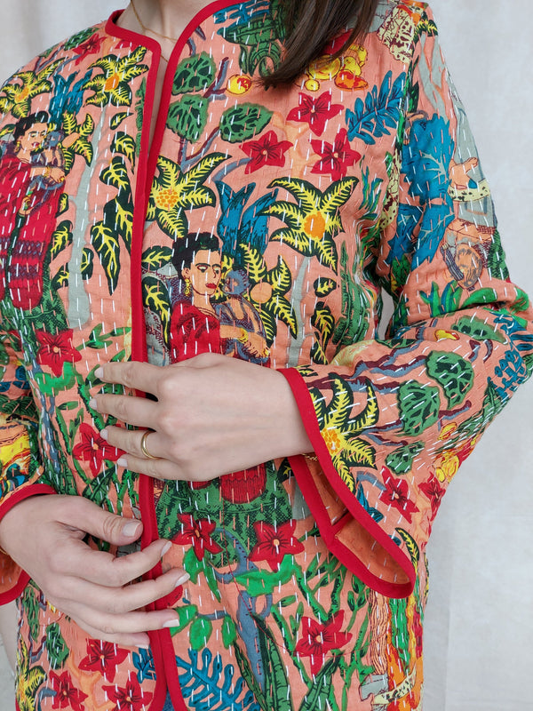 Reversible Orange Blossom Jacket