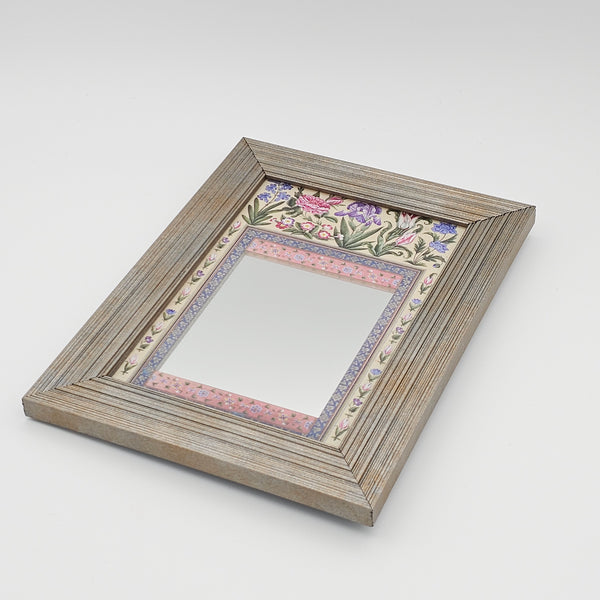 Pink Garden Tabletop & Wall Mirror