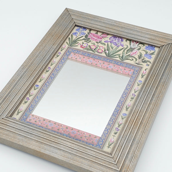 Pink Garden Tabletop & Wall Mirror