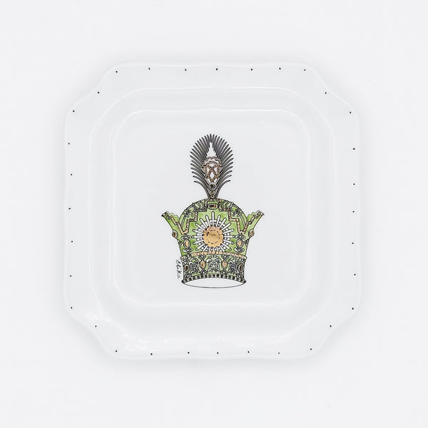 Pahlavi Crown Appetizer Plate