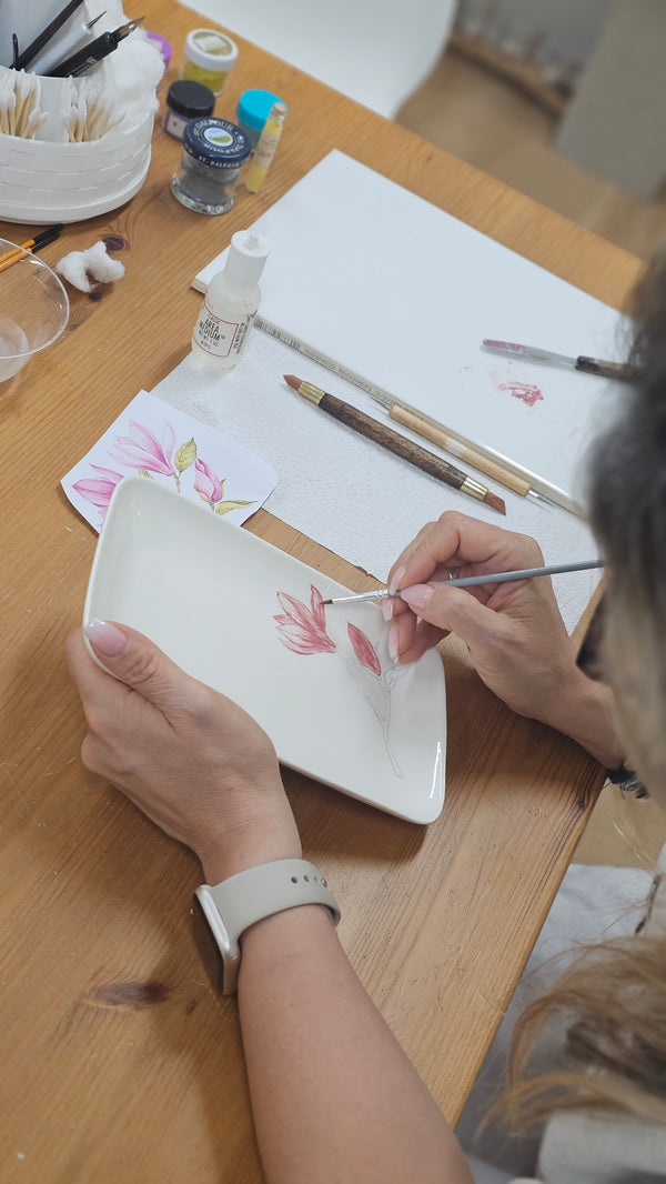 The Art of Porcelain Painting: Adult Workshop