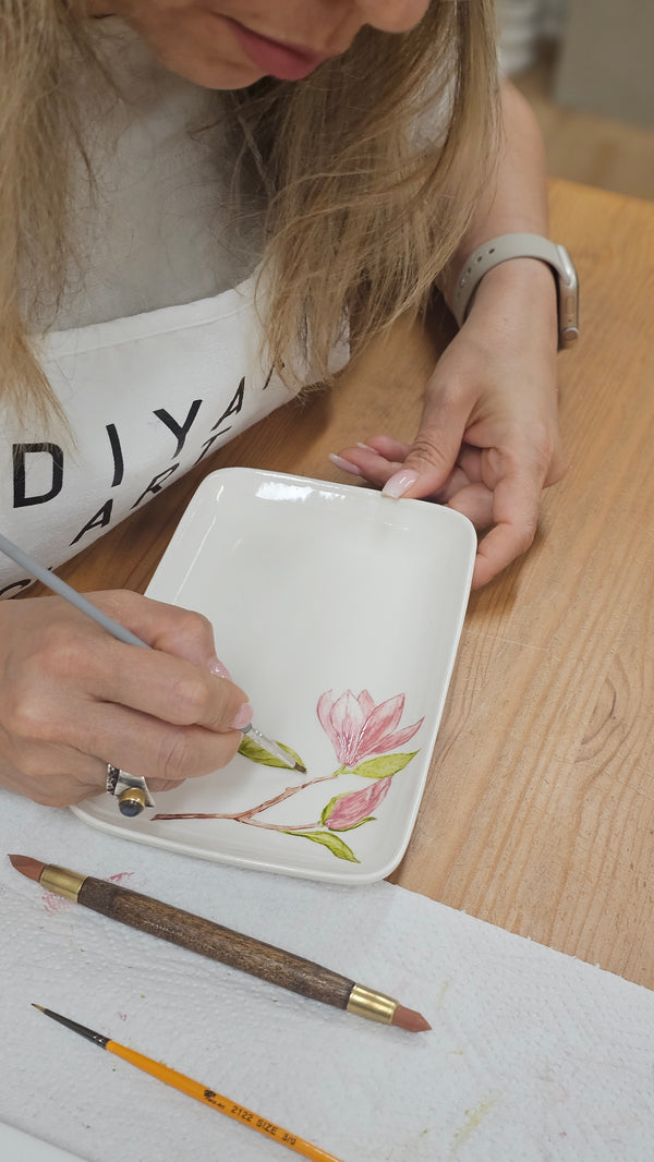 The Art of Porcelain Painting: Adult Workshop
