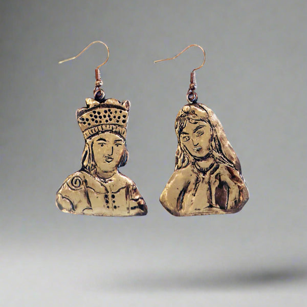 Soltan & Malek Bronze Earrings