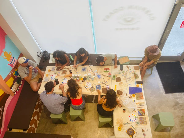 Persian Tile Painting | A Creative Gathering Inspired by Persian Art
