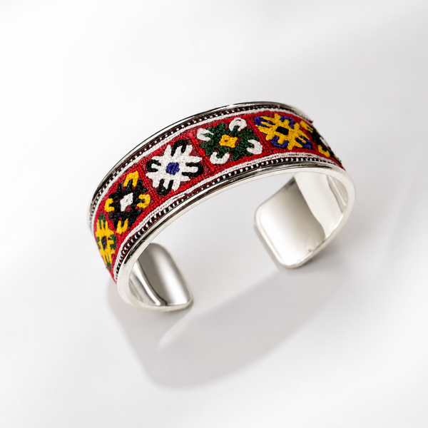 Kilim Embroidery Bangle