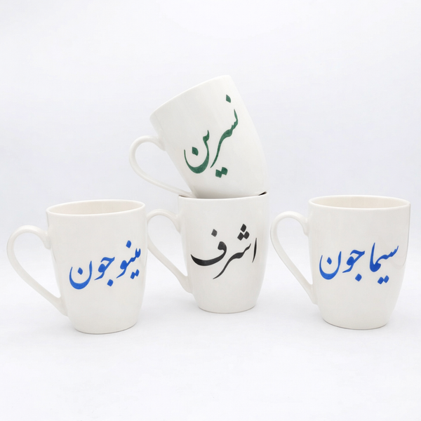 Personalized Hand-Painted Ceramic Mug