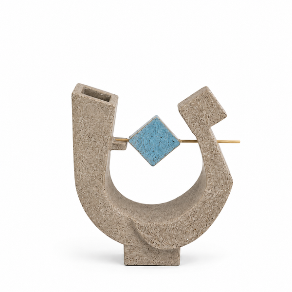 Ceramic Farsi "Zan" Vase