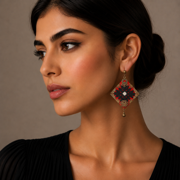 Handmade "Homayoun" Balouchi Earrings