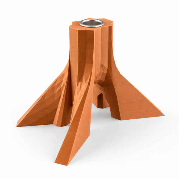 Small 3D Printed Shahyad Tower Candle Holder