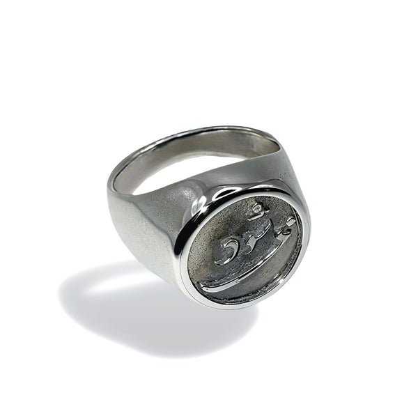 Farsi Words Silver Rings