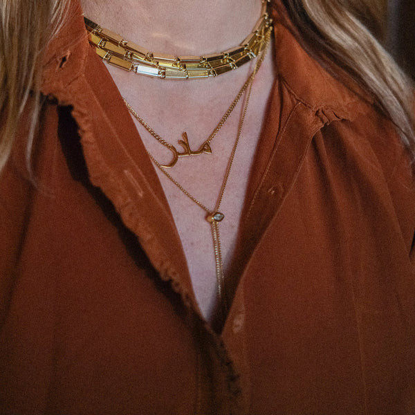 Mother Gold-Plated Necklace