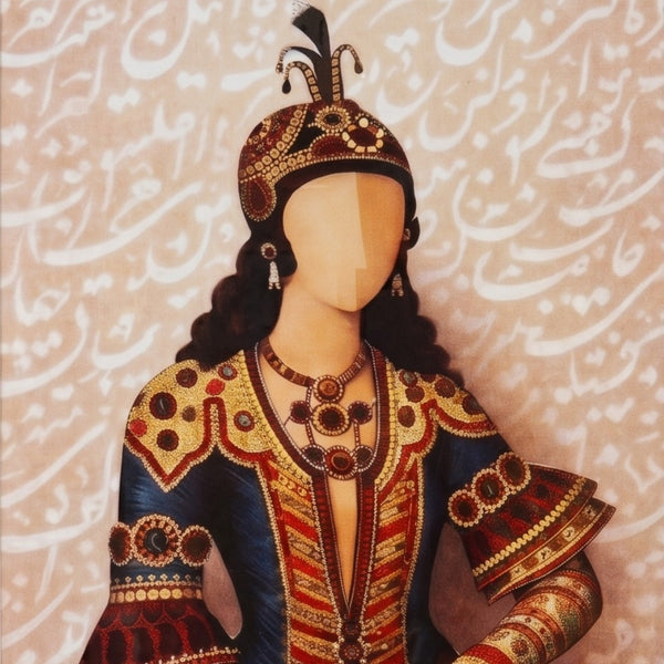 Delbar-e Qajar Framed Wall Art