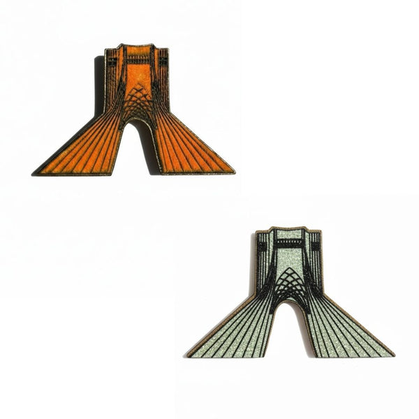 Azadi Tower Velvet Pin