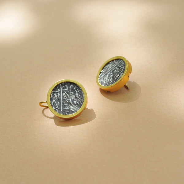 Sahebgharan Silver Earring