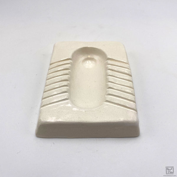 Eastern Toilet ceramic Ashtray