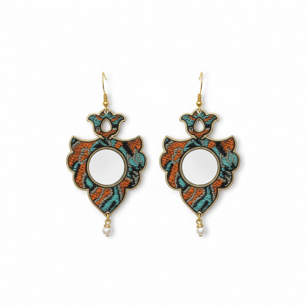 Taj Ayneii Termeh Earrings