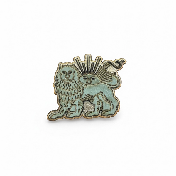 Velvet Lion & Sun Pin