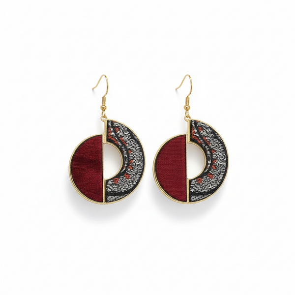 Khatoon Termeh & Velvet Earrings