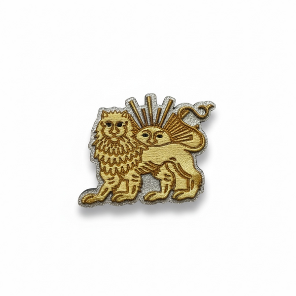 Velvet Lion & Sun Pin