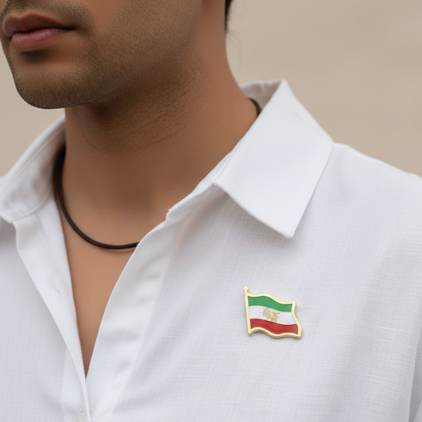 Iran Flag Pin