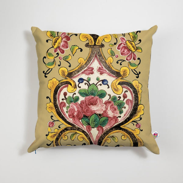 Golestan Palace Tile Pillow