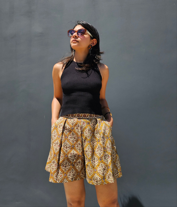 Parto Qalamkari Short