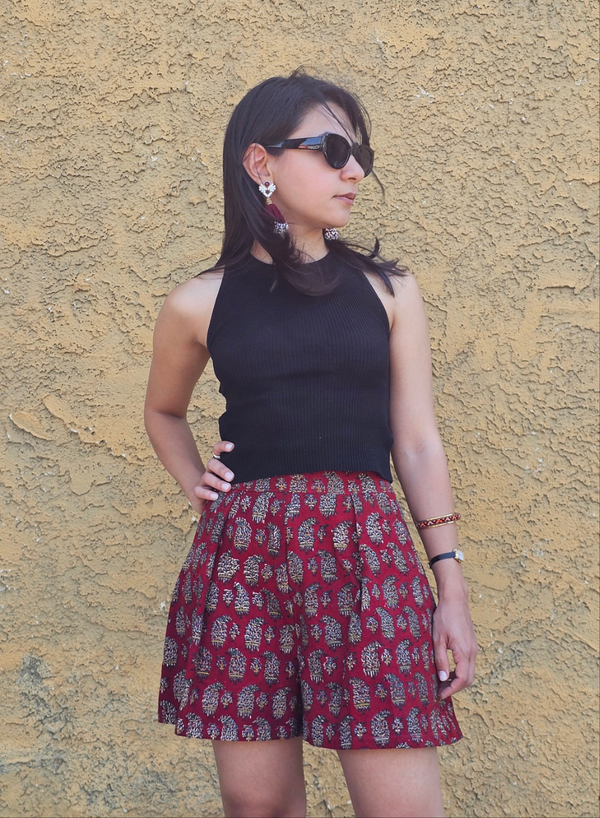 Anar Qalamkari Short