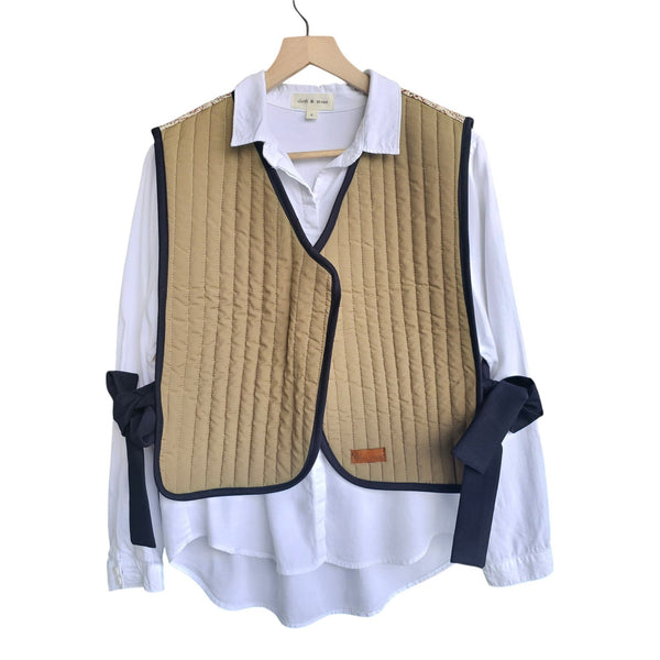 Botteh Reversable Qalamkari Quilted Vest