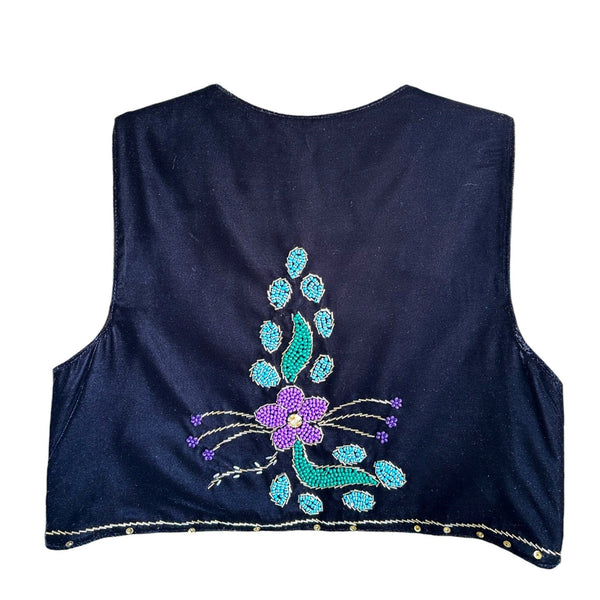 Garden Hand Beaded Vest