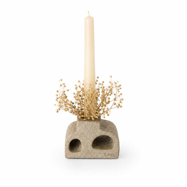 Ceramic Farsi Letters Candle Holder