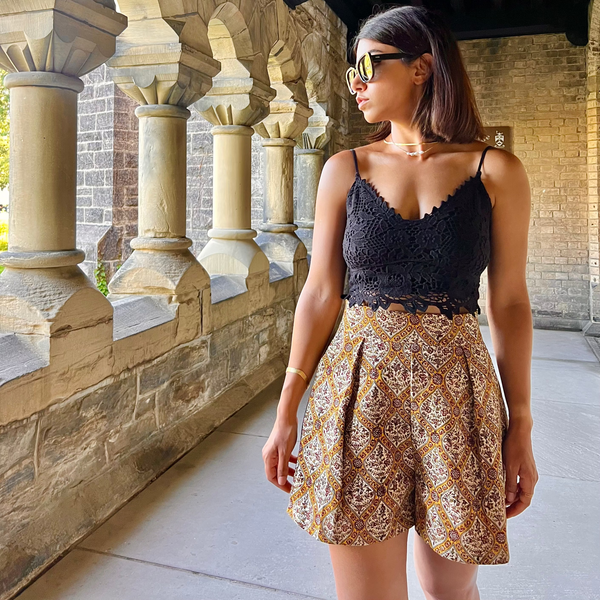 Parto Qalamkari Short