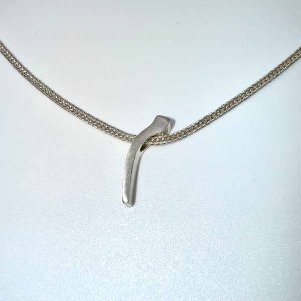 Farsi Letter Silver Necklaces