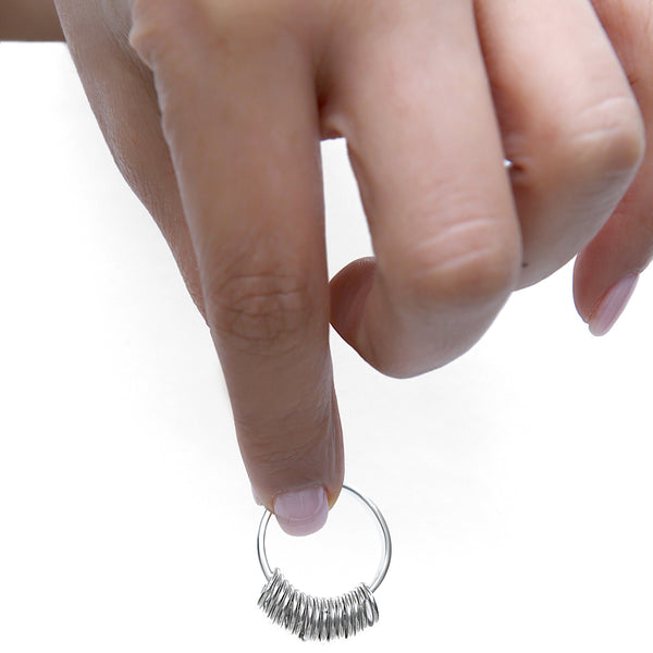 Life Cycle Silver Ring