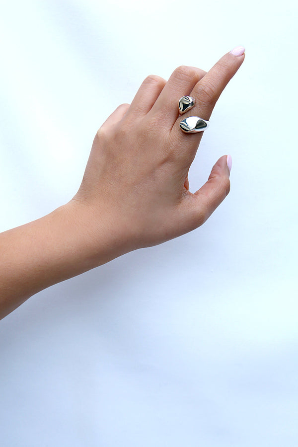 Embrace Silver Ring