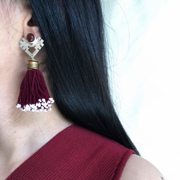 Kowli Silver Earring