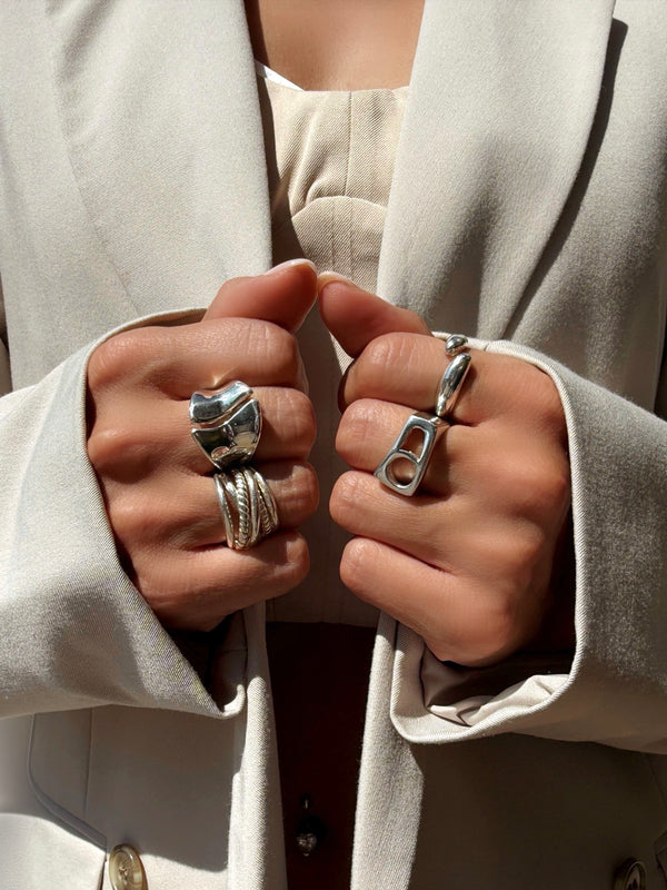 Hera Silver Rings