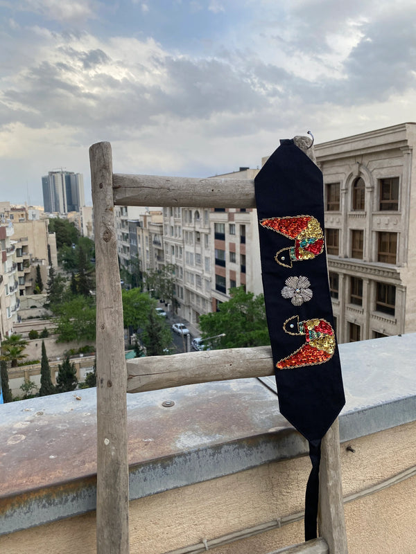 Homa Hand Beaded Belt