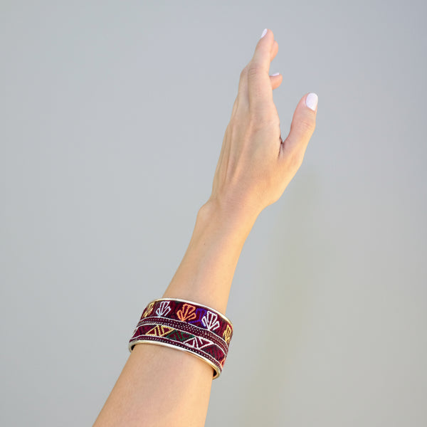 Kowli Textile Bangle