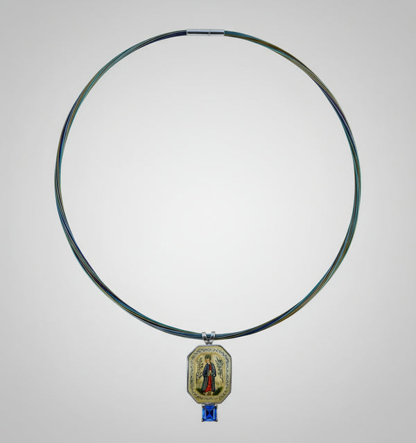 Attar Silver Vintage Necklace