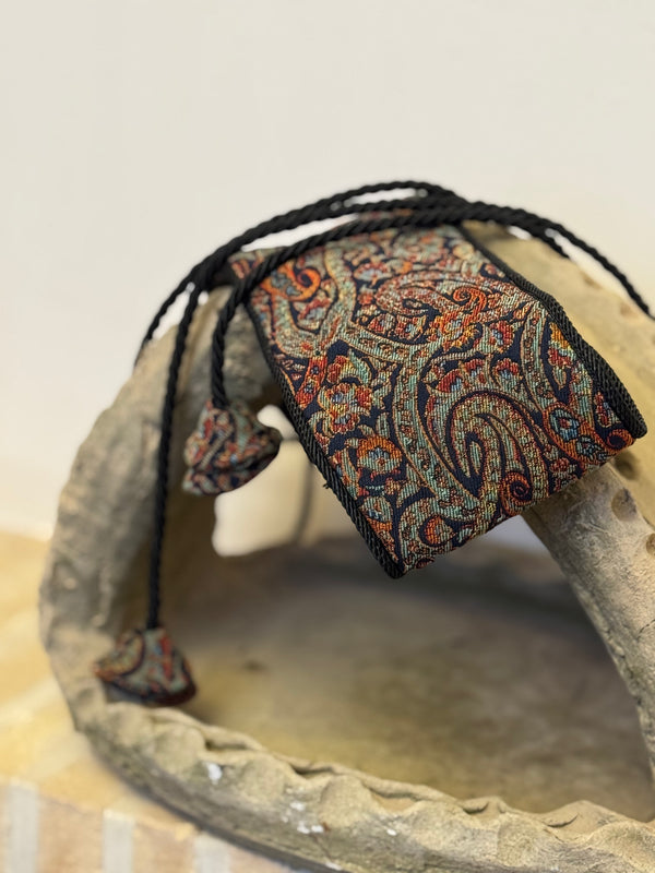 Lajevard Termeh Belt