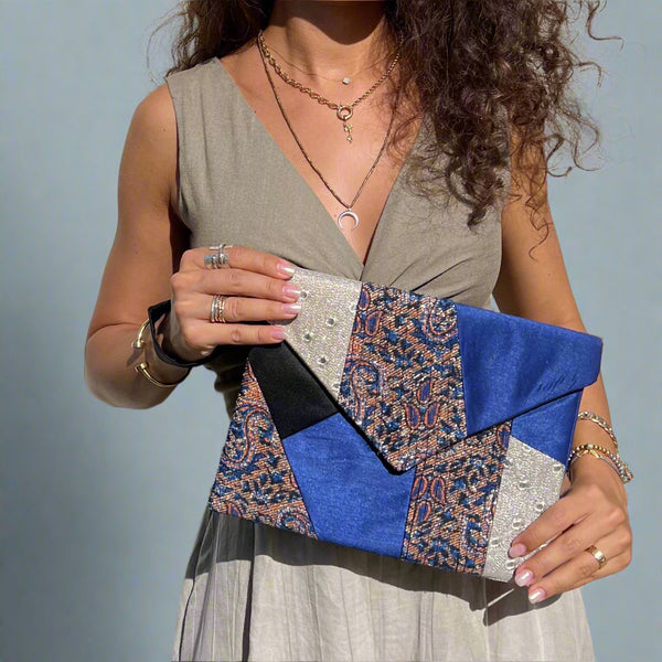 Handmade Patchwork Clutch