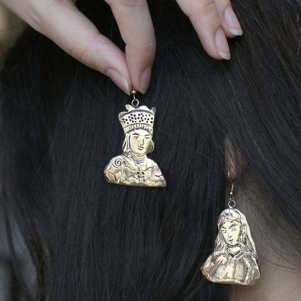 Soltan & Malek Bronze Earrings