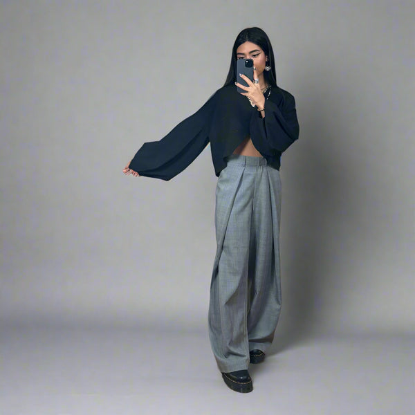 Diamond Sleeve Blouse