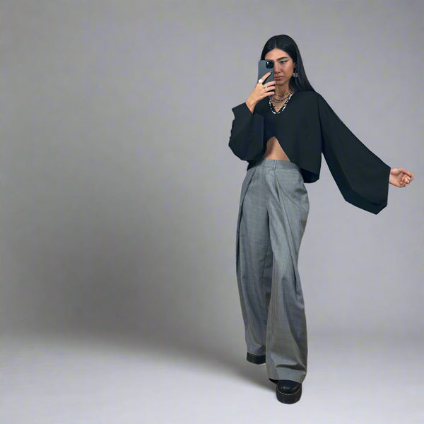 Diamond Sleeve Blouse