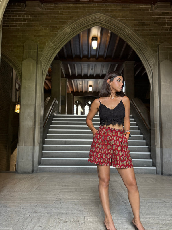 Anar Qalamkari Short