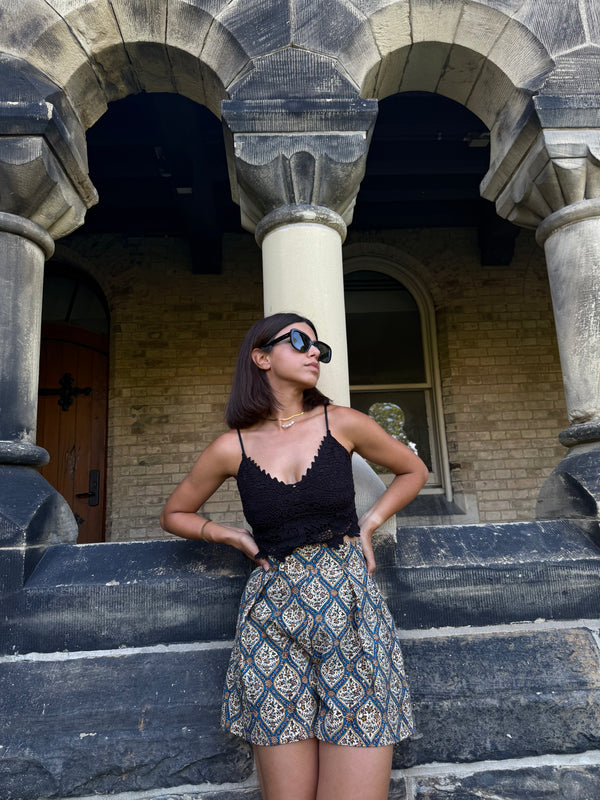 Sama Qalamkari Short