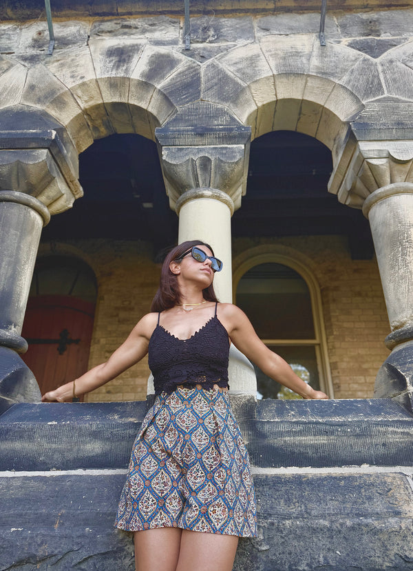 Sama Qalamkari Short